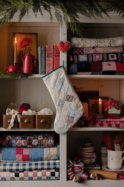 Heirloom Quilt Stocking