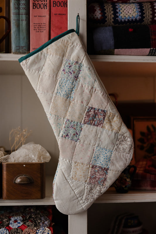 Heirloom Quilt Stocking