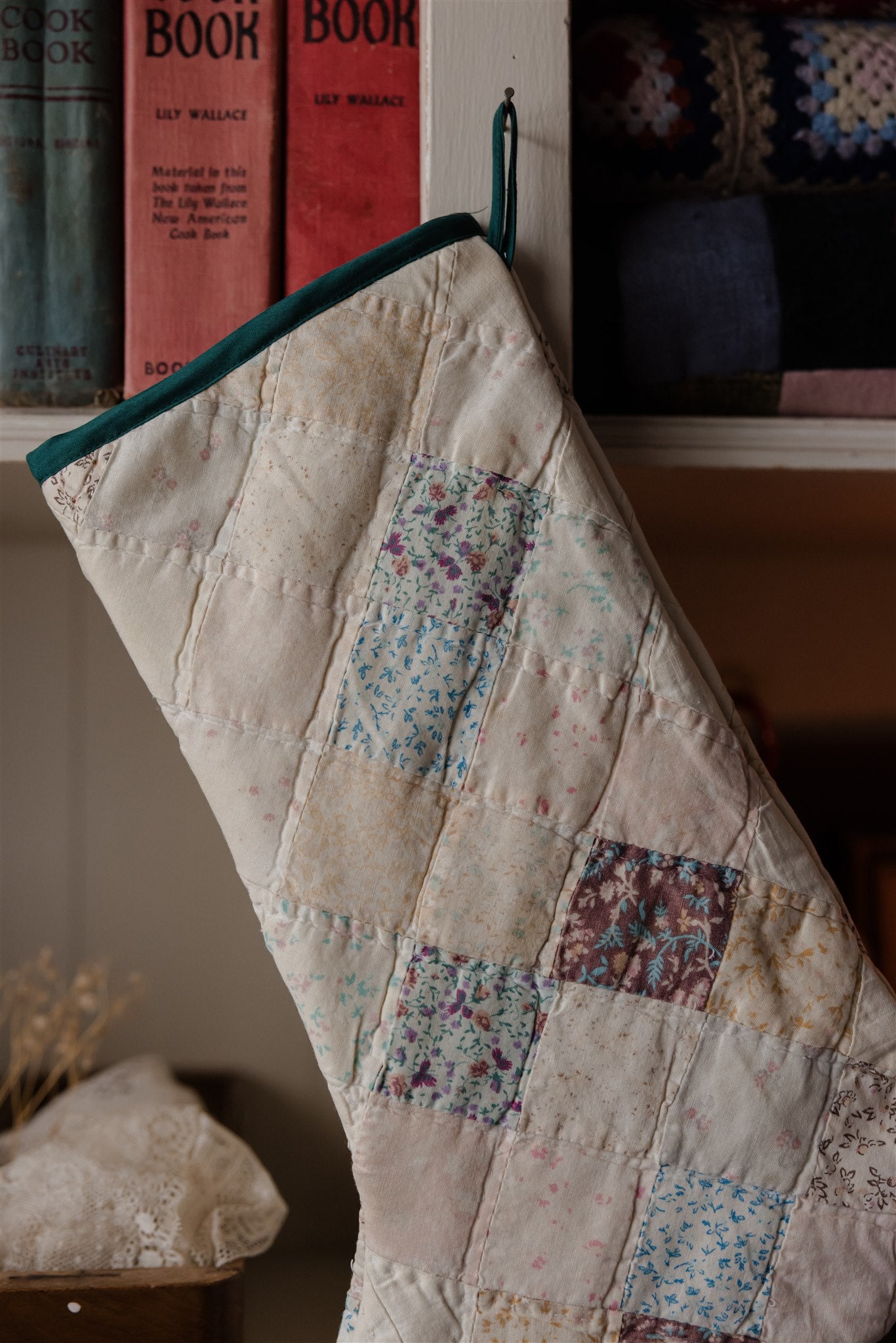 Heirloom Quilt Stocking
