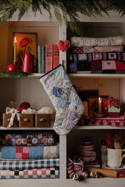 Heirloom Quilt Stocking