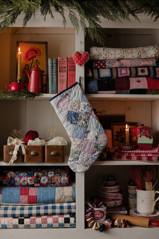 Heirloom Quilt Stocking