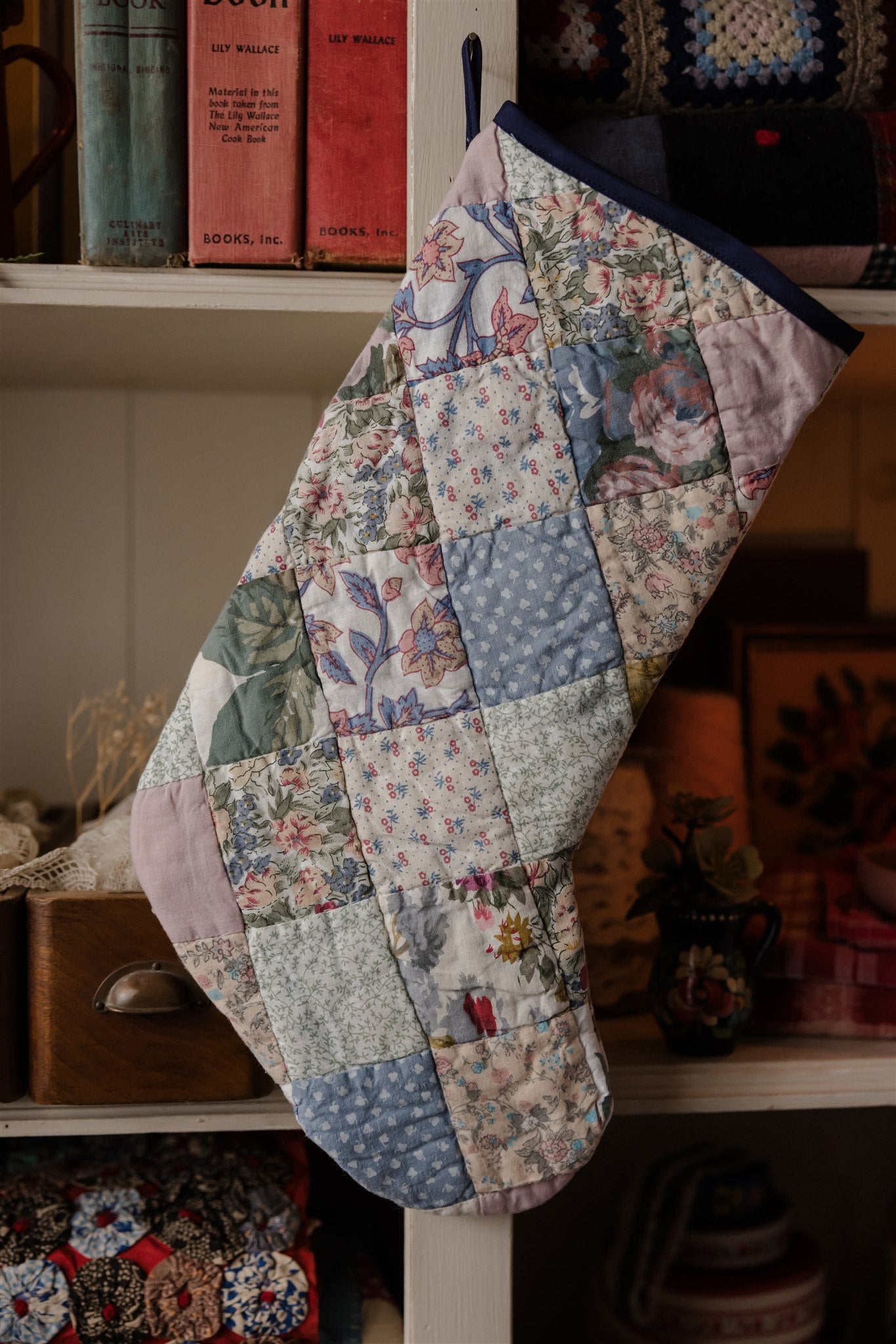 Heirloom Quilt Stocking