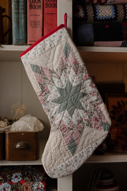 Heirloom Quilt Stocking