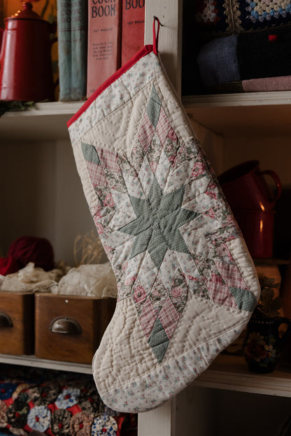Heirloom Quilt Stocking