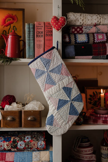 Heirloom Quilt Stocking