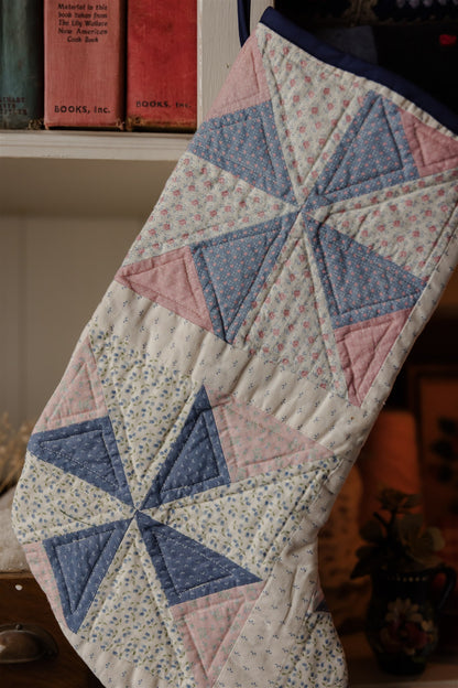 Heirloom Quilt Stocking