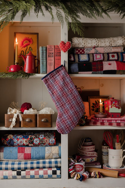 Heirloom Quilt Stocking