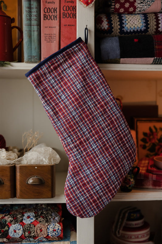 Heirloom Quilt Stocking