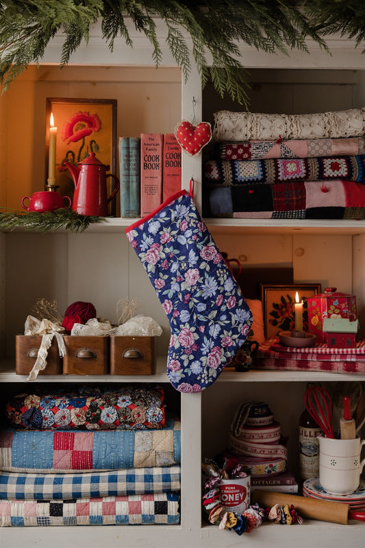 Heirloom Quilt Stocking