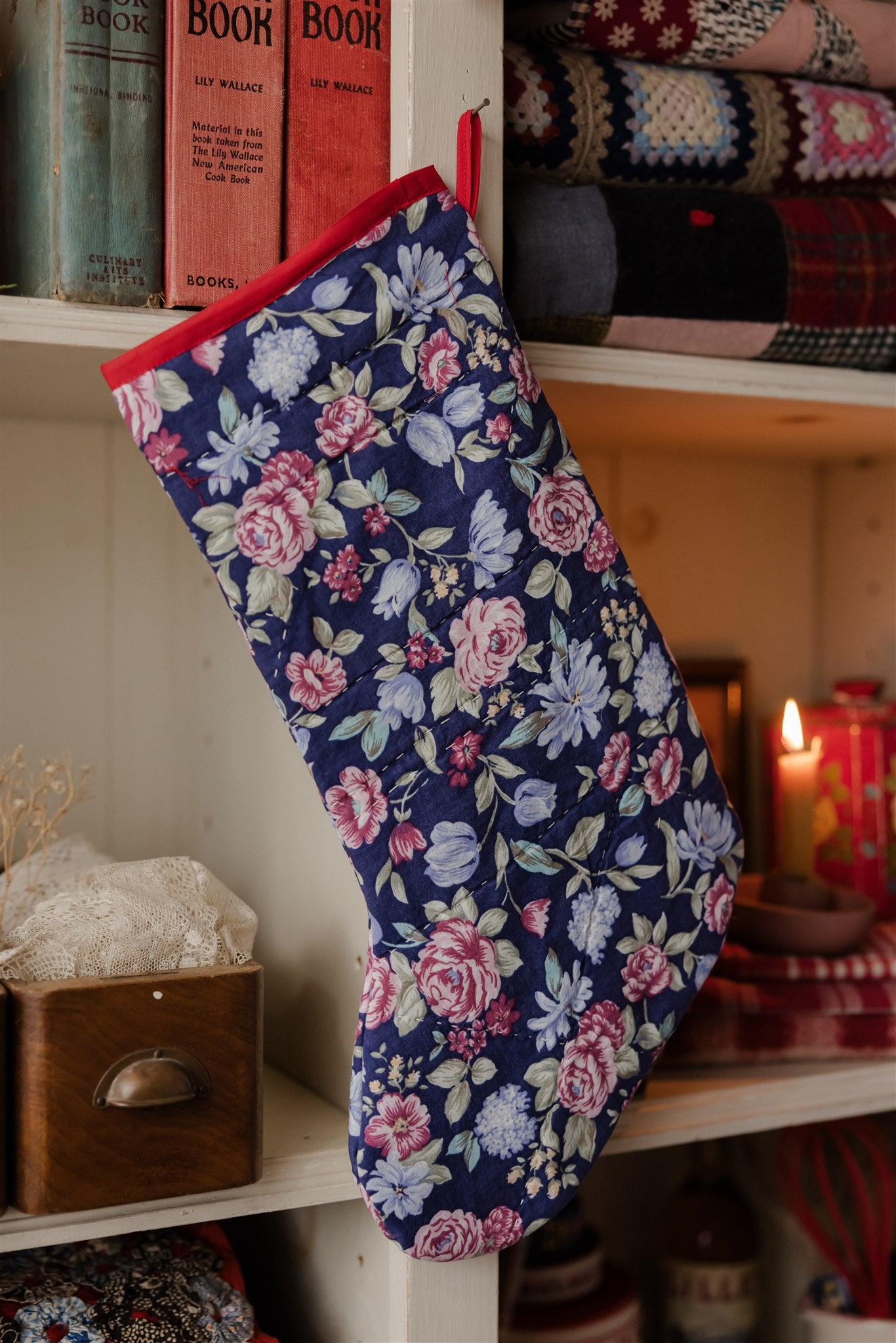 Heirloom Quilt Stocking