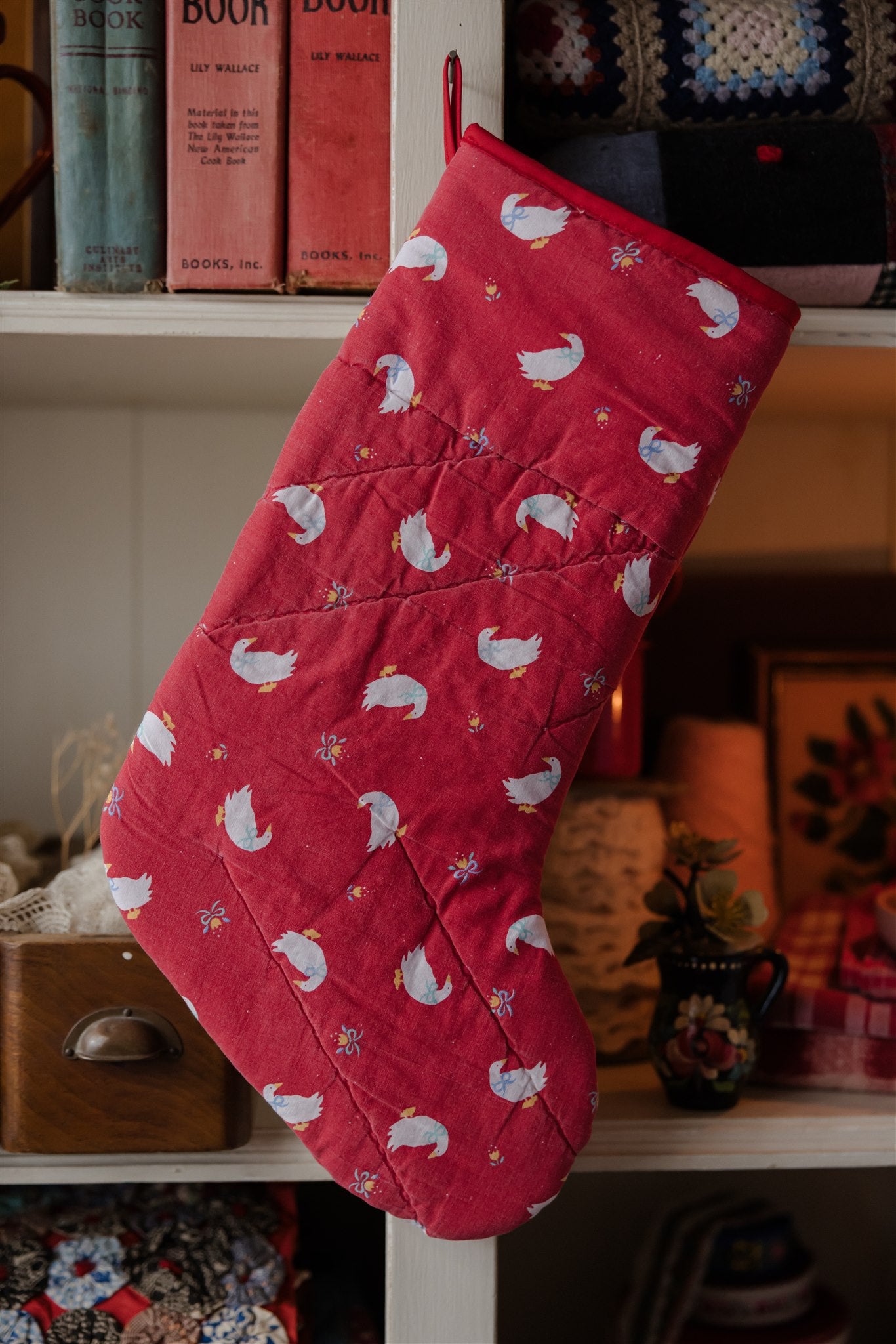 Heirloom Quilt Stocking