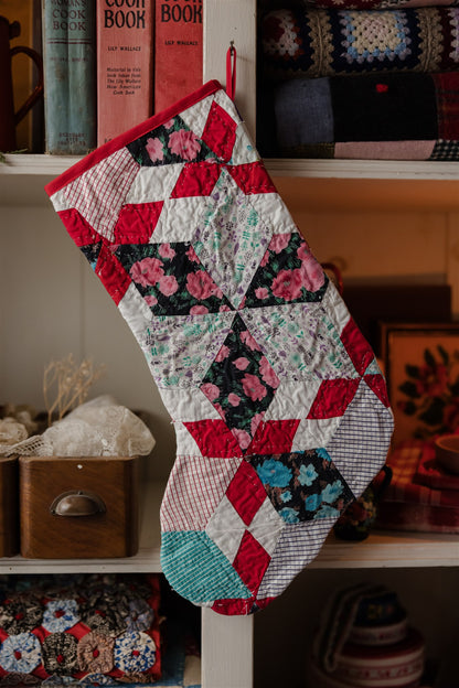 Heirloom Quilt Stocking