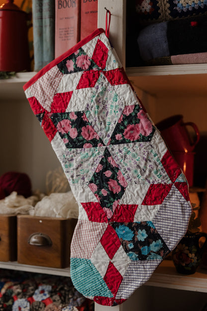 Heirloom Quilt Stocking
