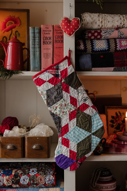 Heirloom Quilt Stocking