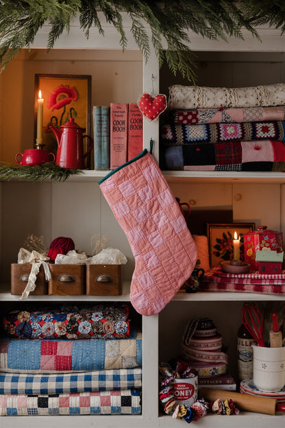 Heirloom Quilt Stocking