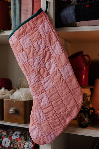 Heirloom Quilt Stocking