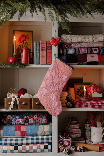 Heirloom Quilt Stocking