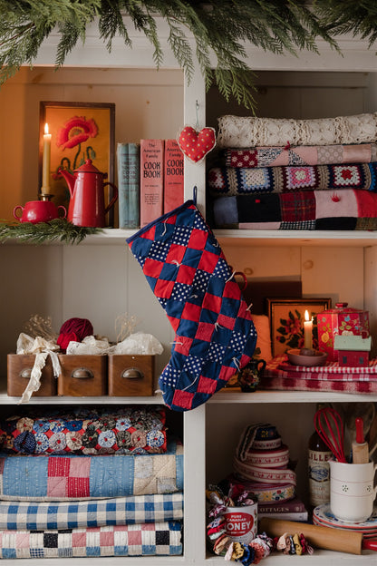 Heirloom Quilt Stocking
