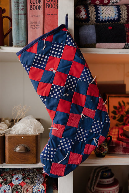 Heirloom Quilt Stocking