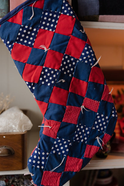 Heirloom Quilt Stocking