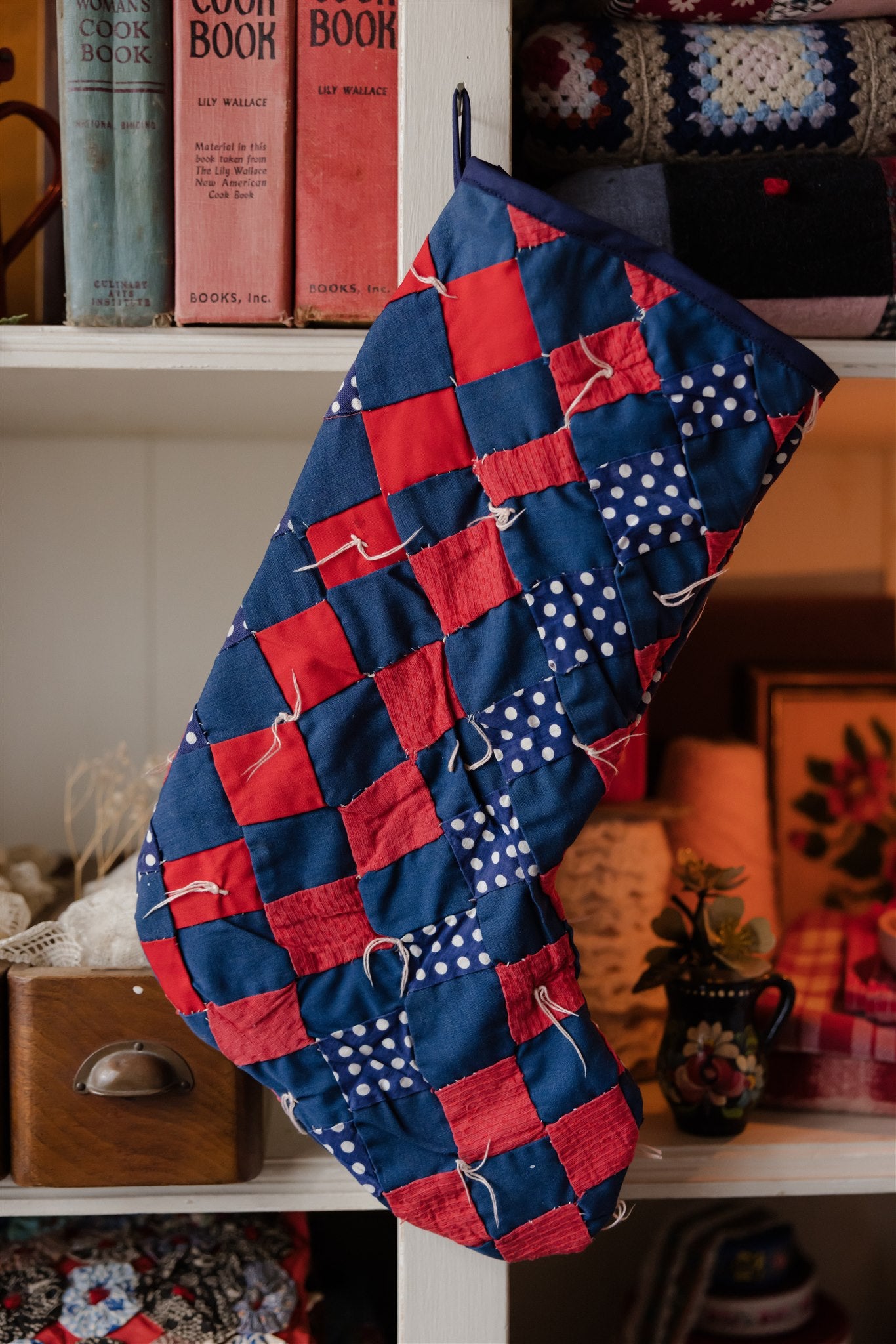 Heirloom Quilt Stocking