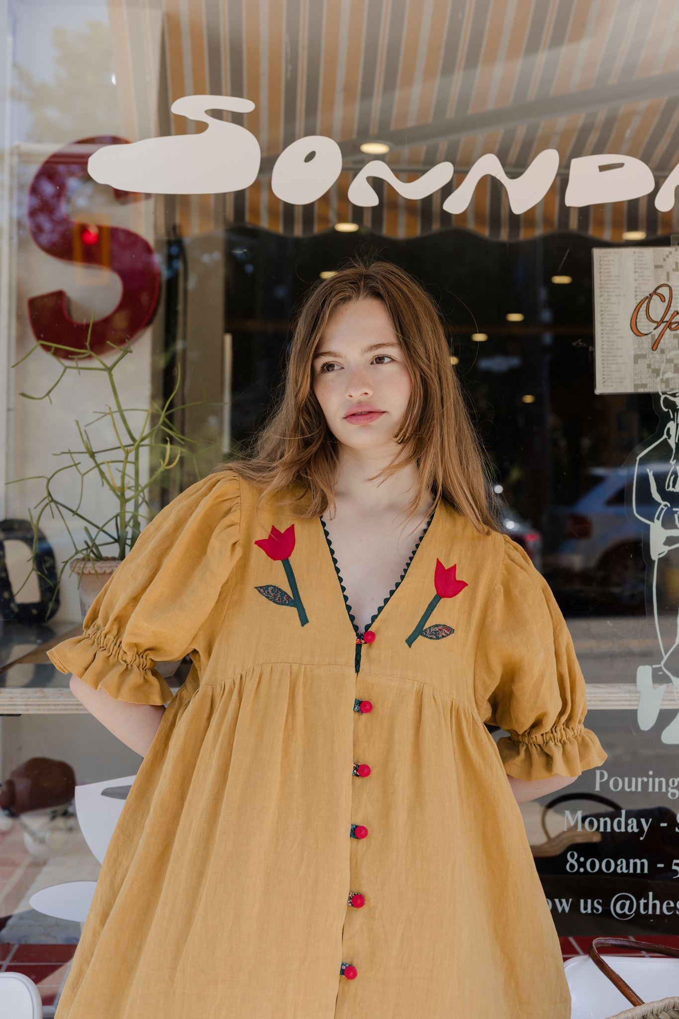 The Devon Dress | Saffron