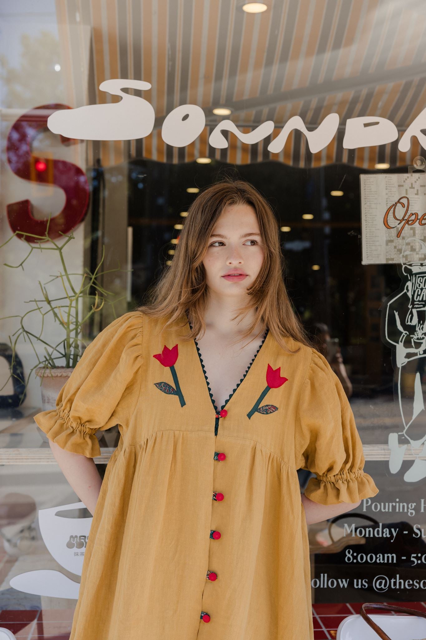 The Devon Dress | Saffron