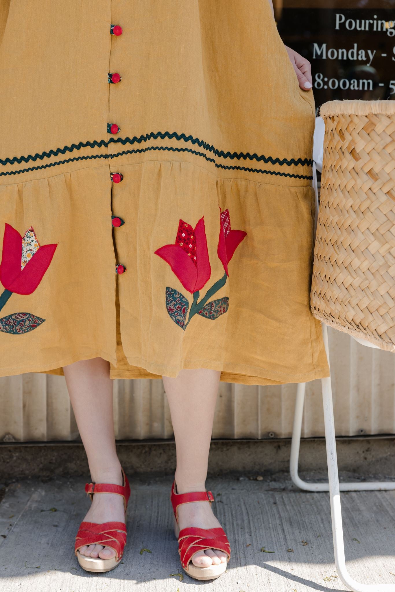The Devon Dress | Saffron