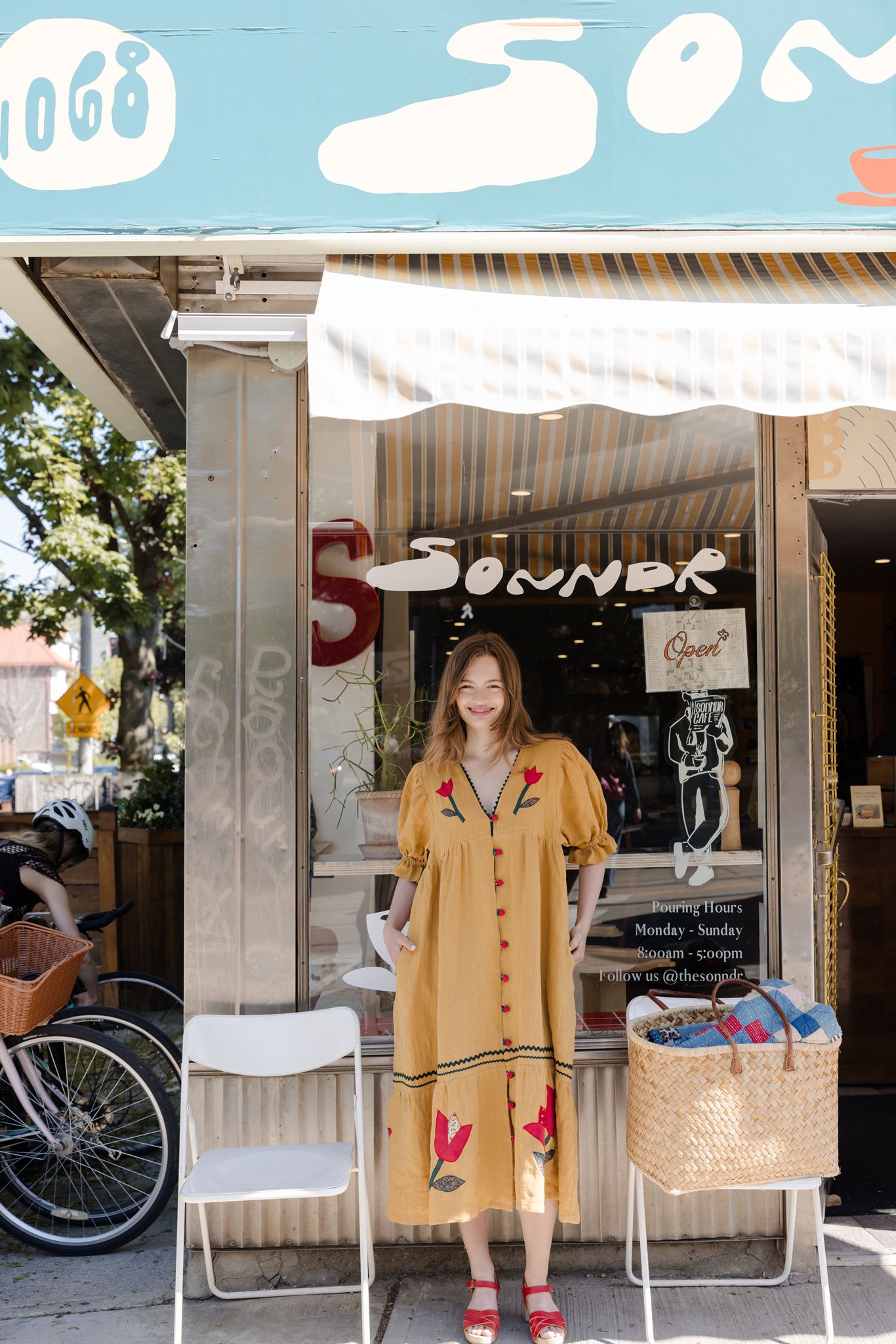 The Devon Dress | Saffron