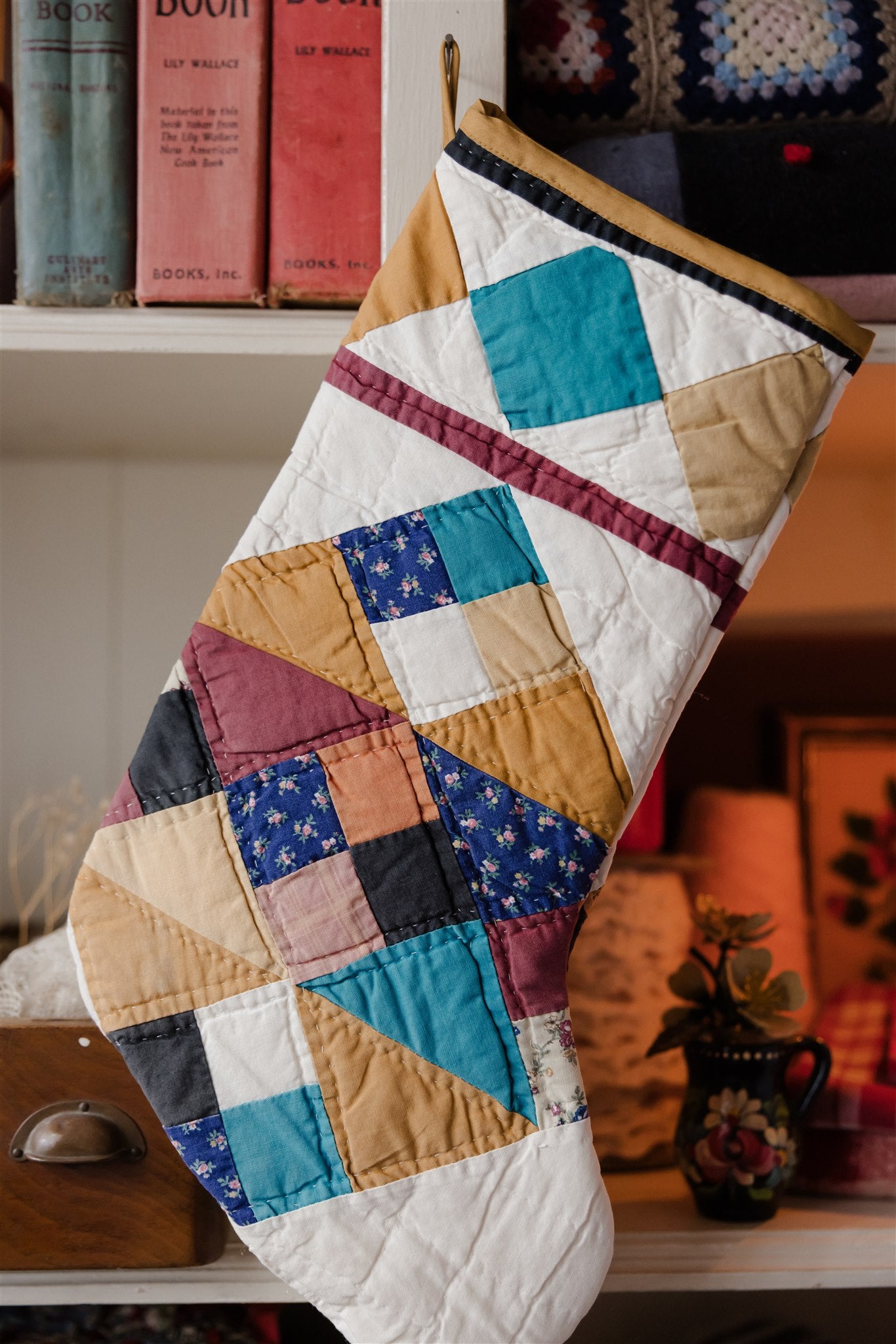 Heirloom Quilt Stocking