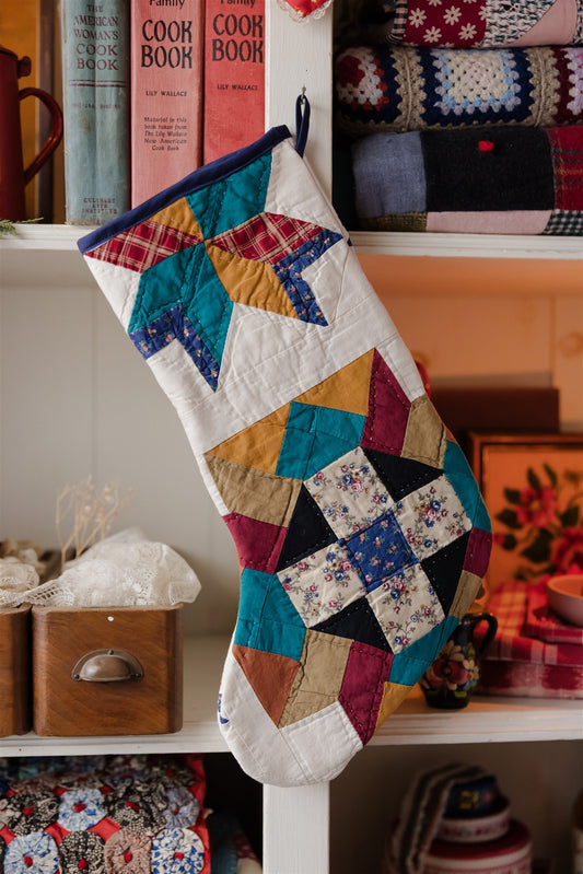 Heirloom Quilt Stocking