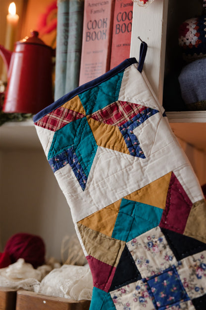 Heirloom Quilt Stocking