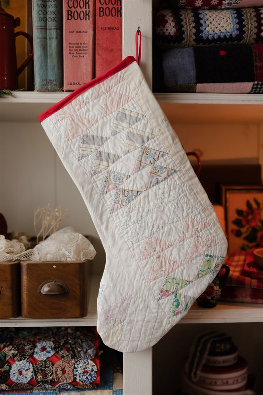 Heirloom Quilt Stocking