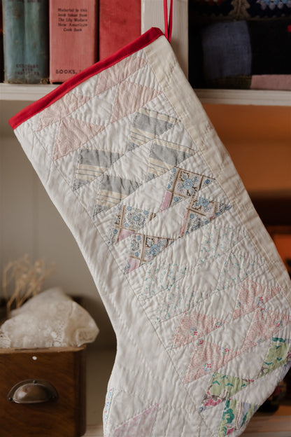 Heirloom Quilt Stocking
