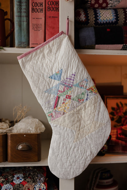 Heirloom Quilt Stocking