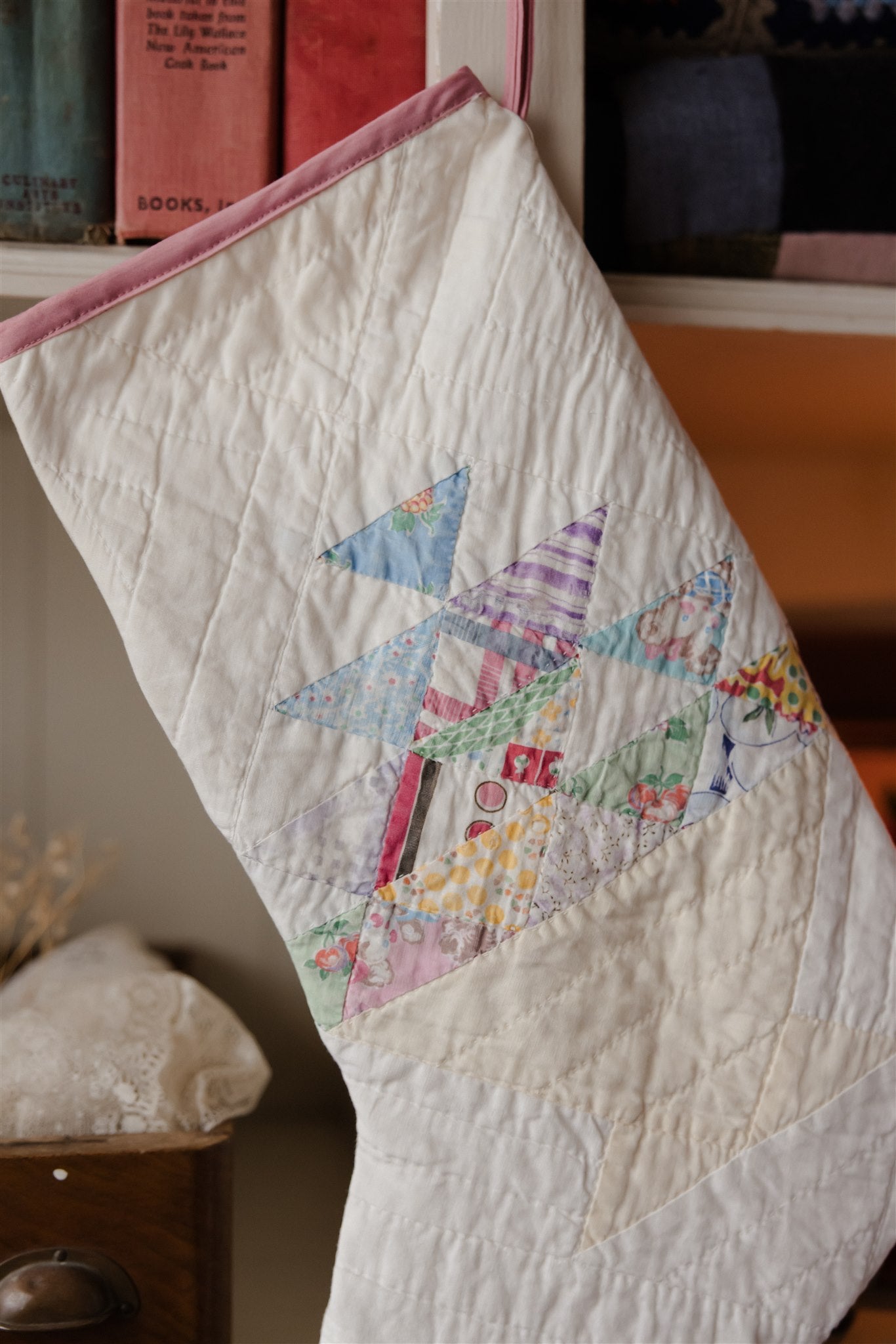 Heirloom Quilt Stocking