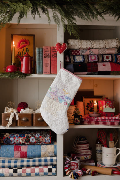 Heirloom Quilt Stocking