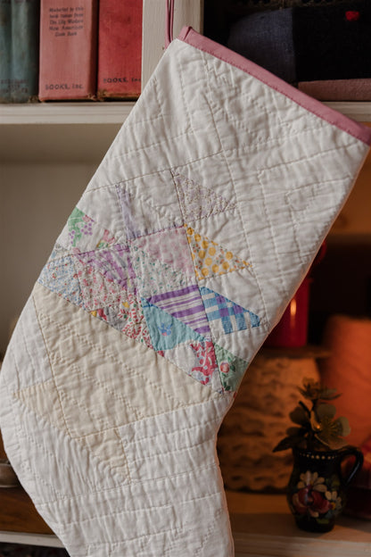 Heirloom Quilt Stocking