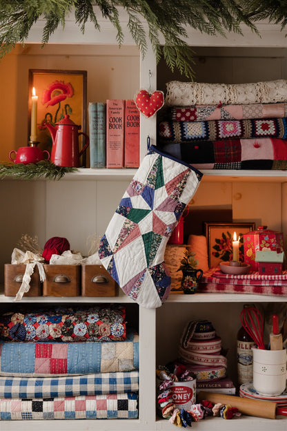 Heirloom Quilt Stocking