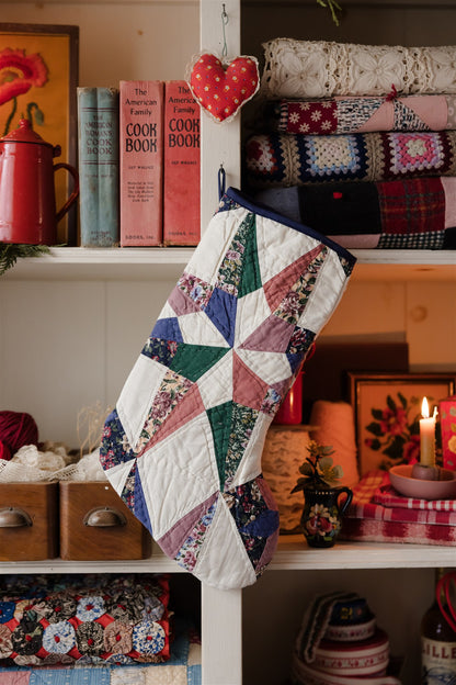 Heirloom Quilt Stocking