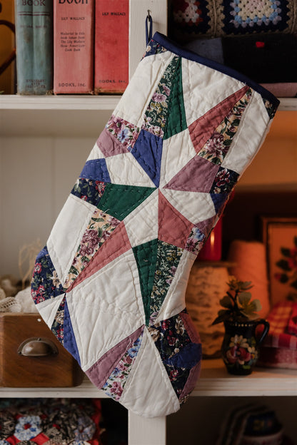 Heirloom Quilt Stocking