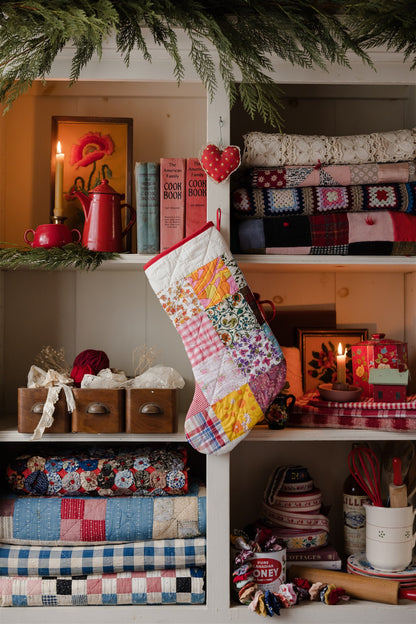 Heirloom Quilt Stocking