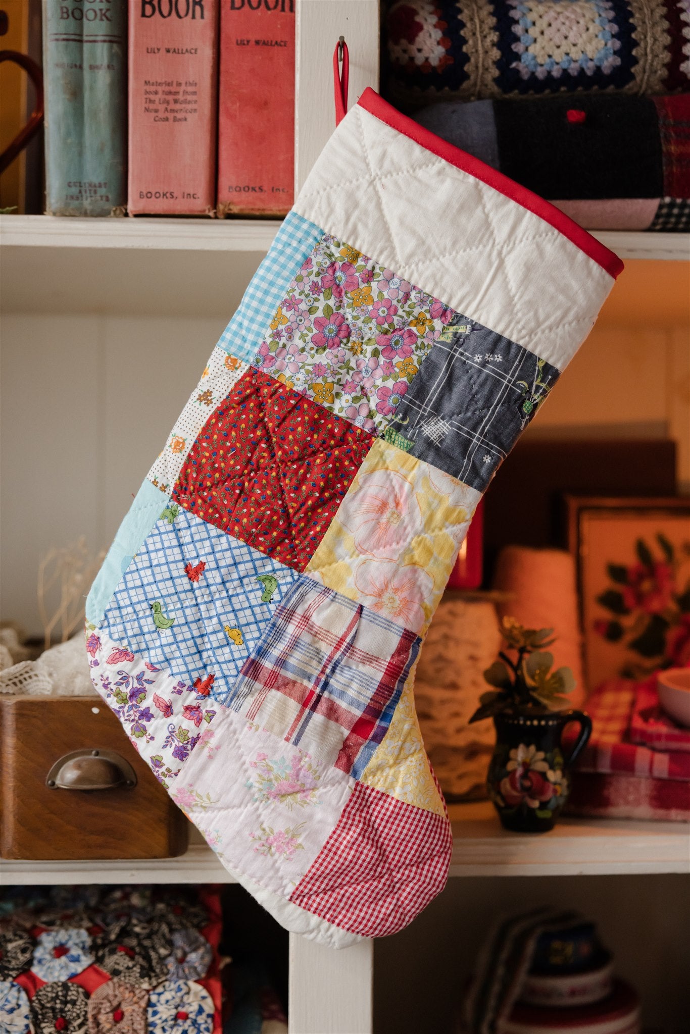 Heirloom Quilt Stocking