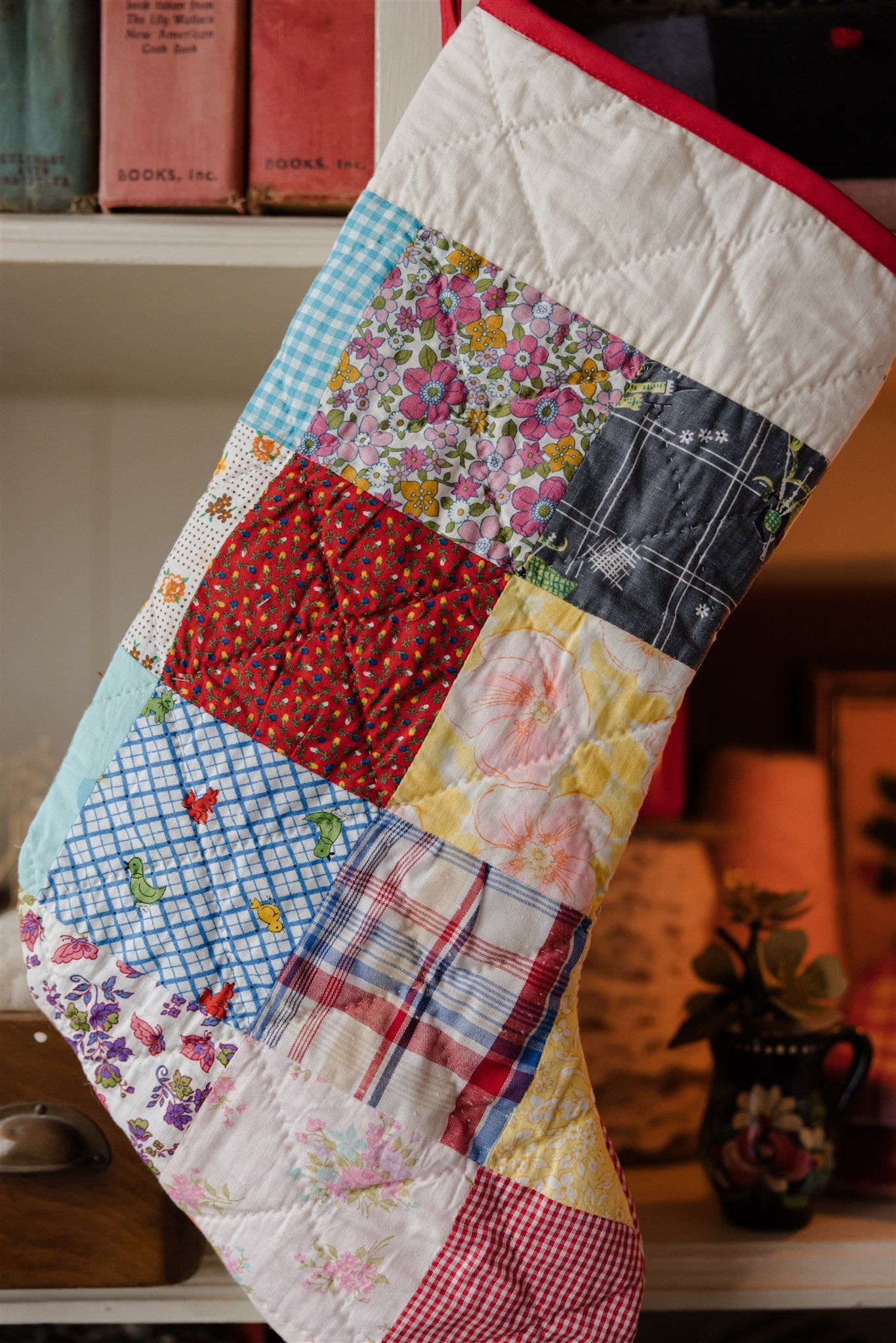 Heirloom Quilt Stocking