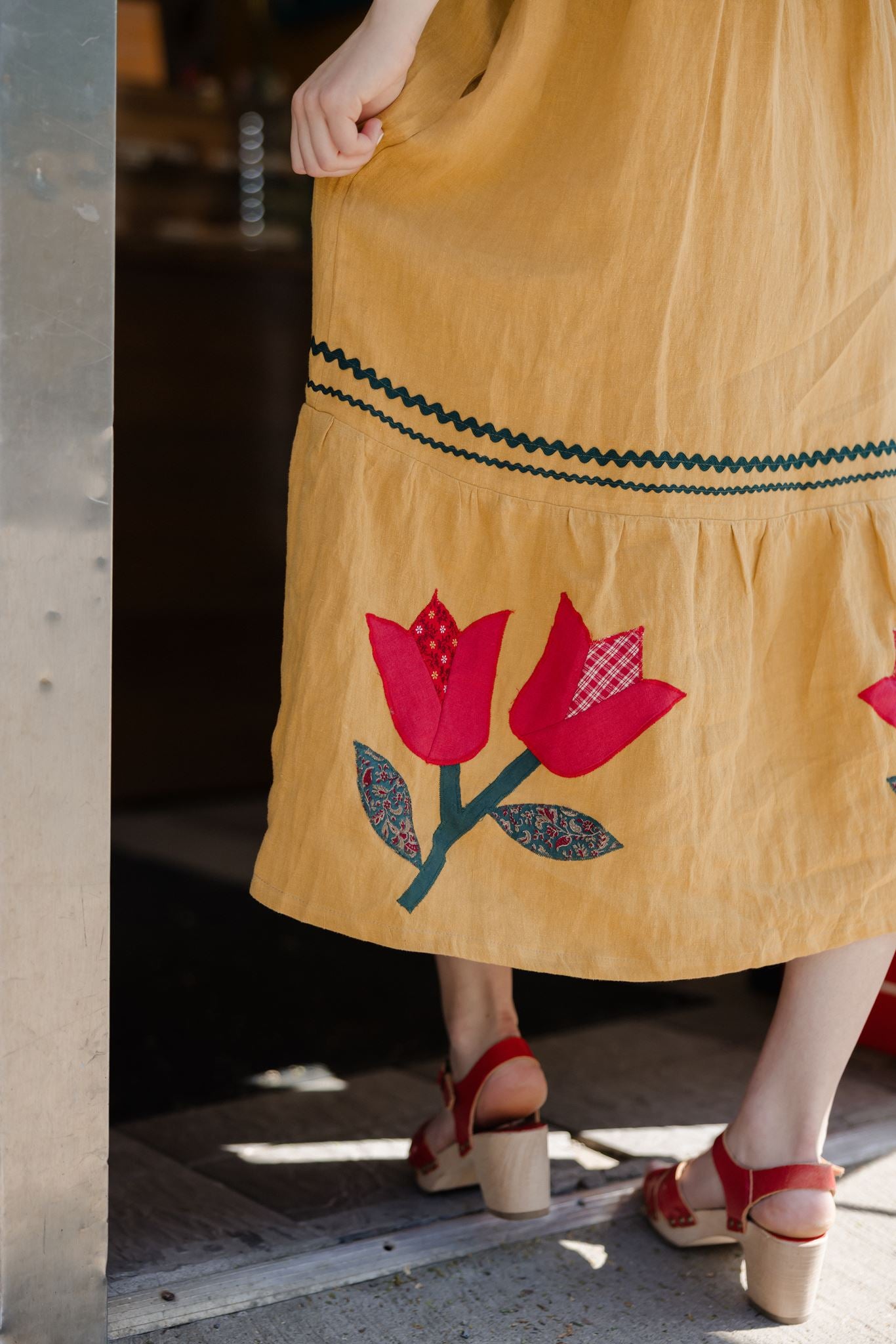 The Devon Dress | Saffron