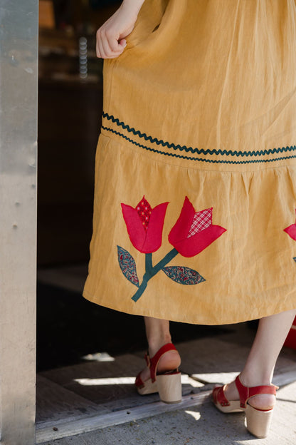 The Devon Dress | Saffron