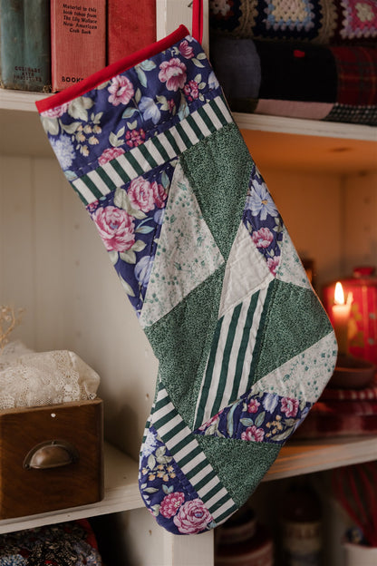 Heirloom Quilt Stocking