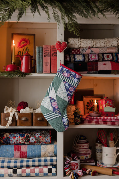 Heirloom Quilt Stocking