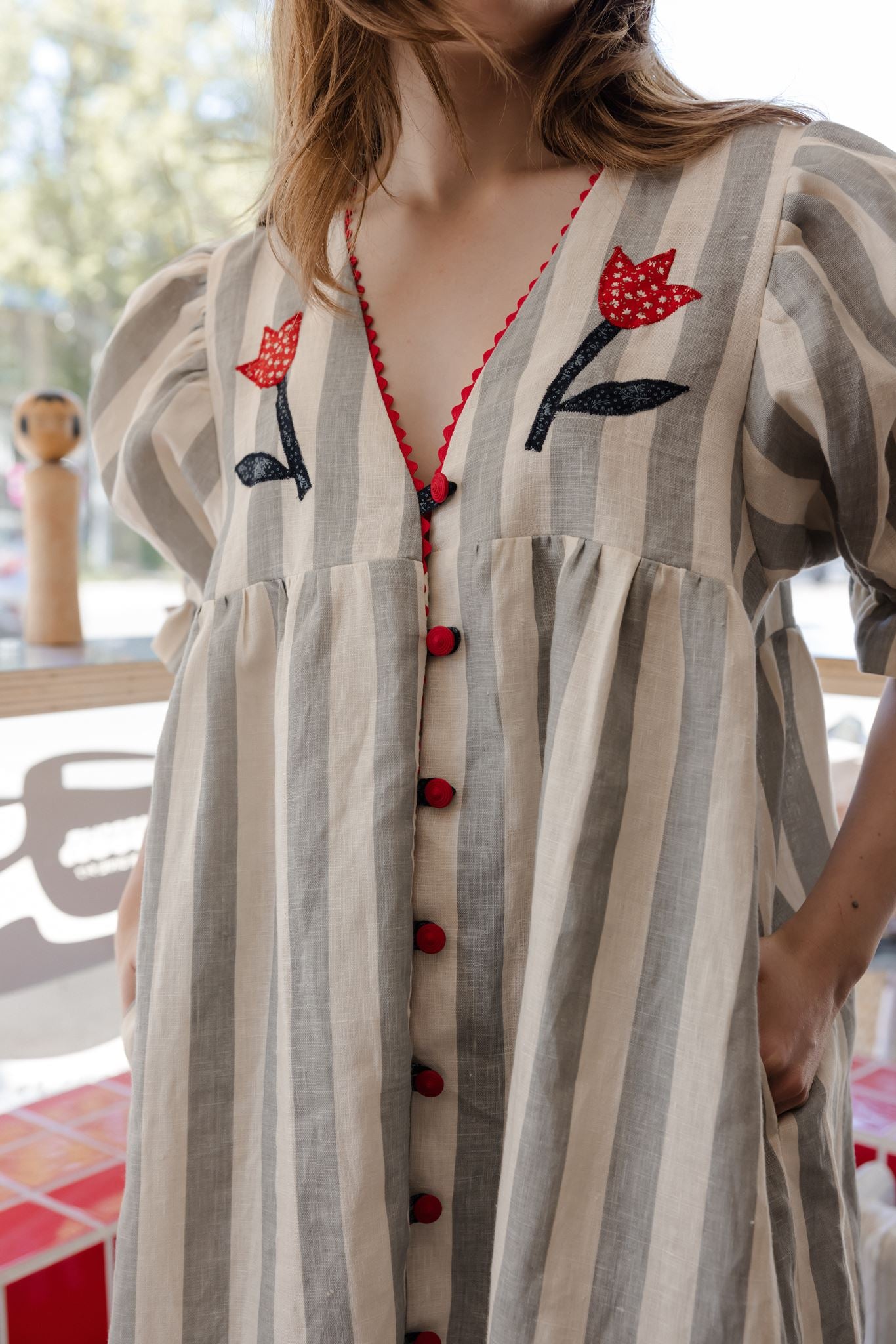 The Devon Dress | Stripe