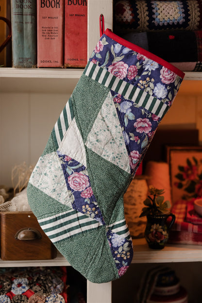 Heirloom Quilt Stocking